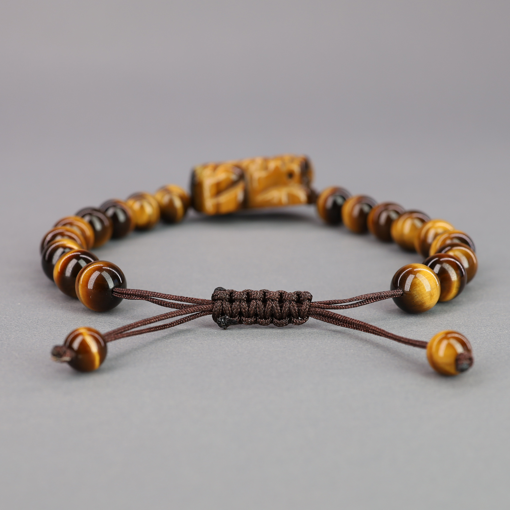 天然石夫婦貔貅タイガーアイブレスレット COAI-貔貅-タイガーアイ-金運-仕事運-開運パワーストーンブレスレット