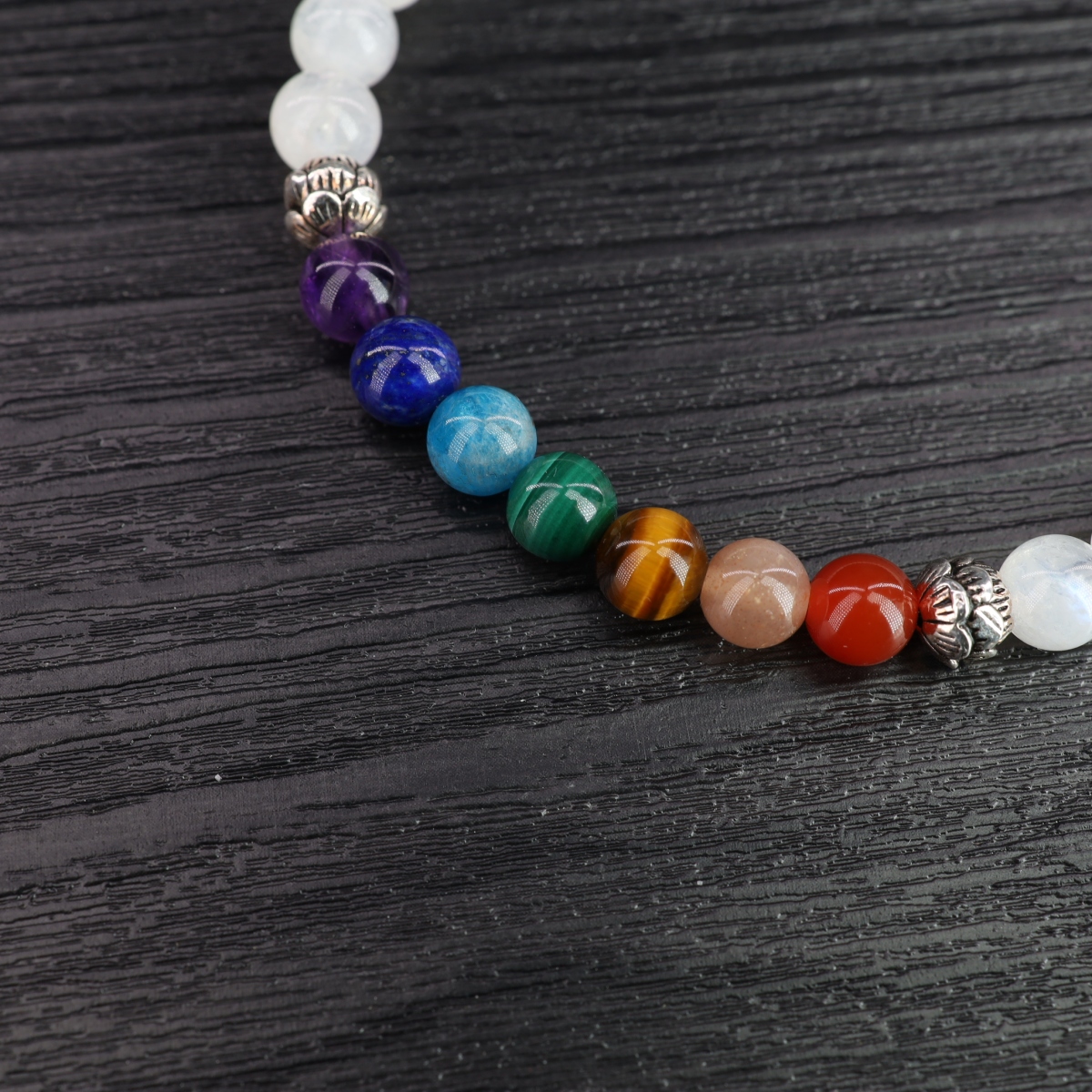 moonstone stretch bracelet