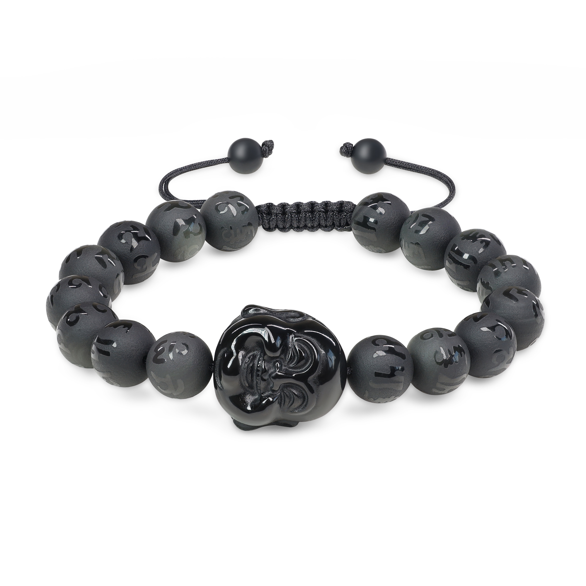 Black Obsidian Bracelet - 8 MM (Grounding & Protection)