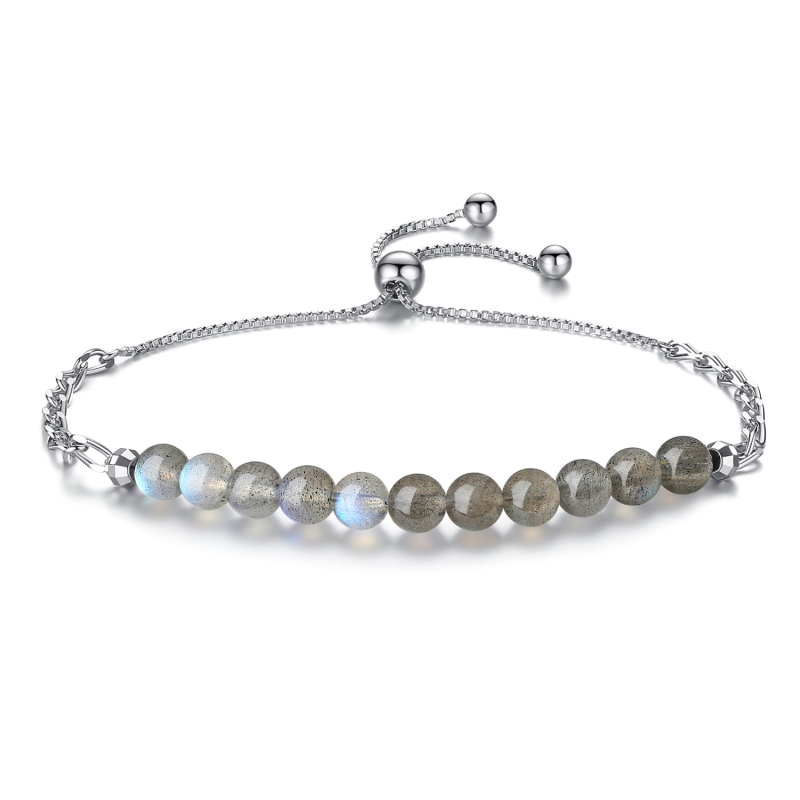 Labradorite Slider Bracelet