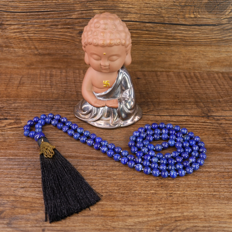 Hand knotted mala sale