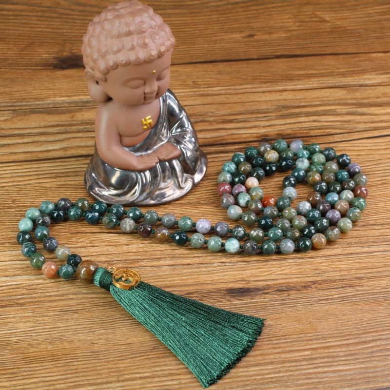 Knotted mala shop