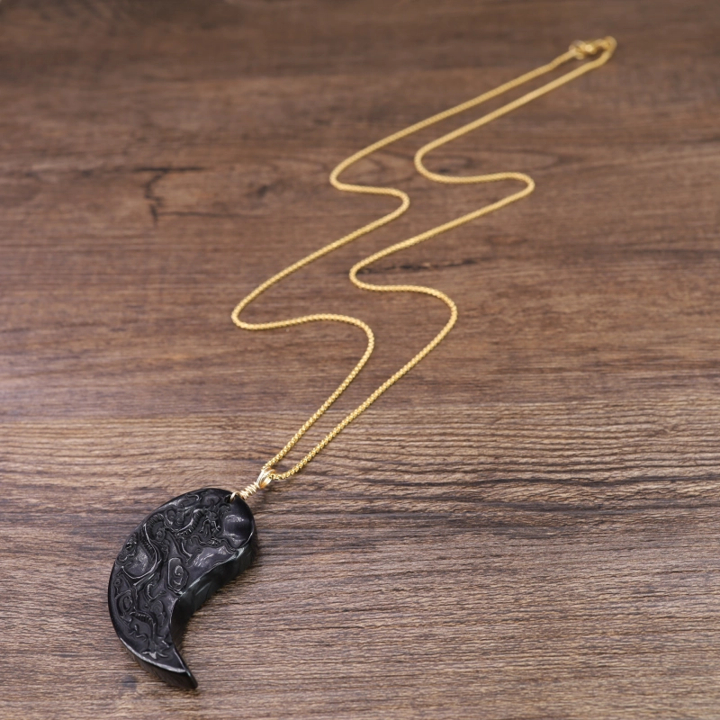 Dragon and phoenix pendant sale