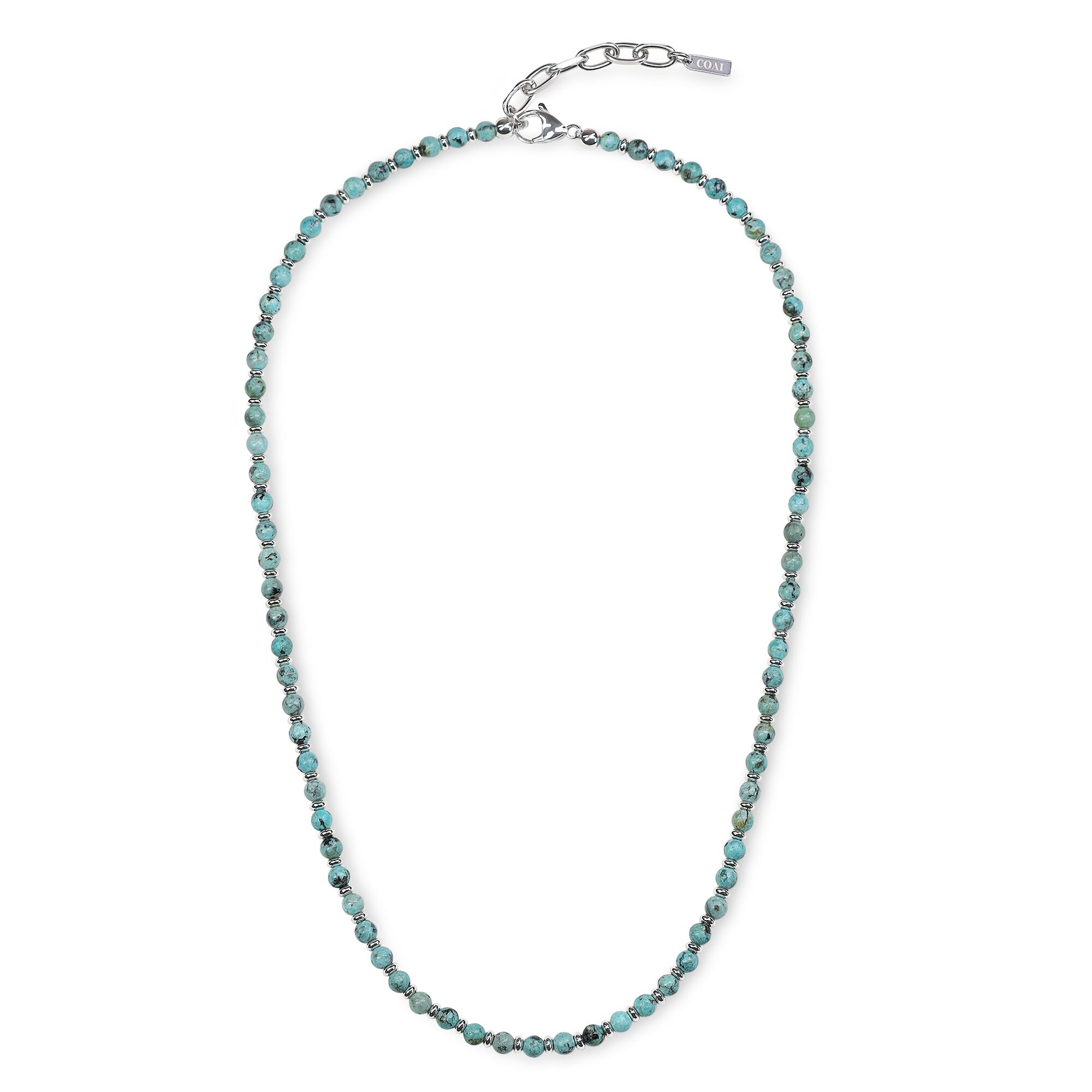 Claudia Agudelo EXEX Sterling Turquoise Necklace - Ruby Lane
