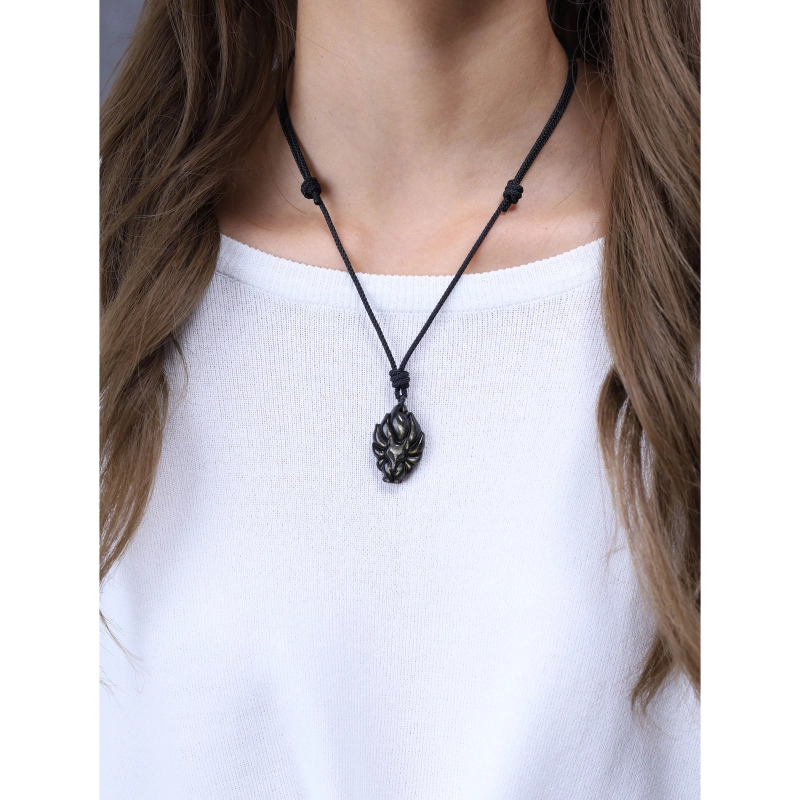 Obsidian fox hotsell pendant meaning