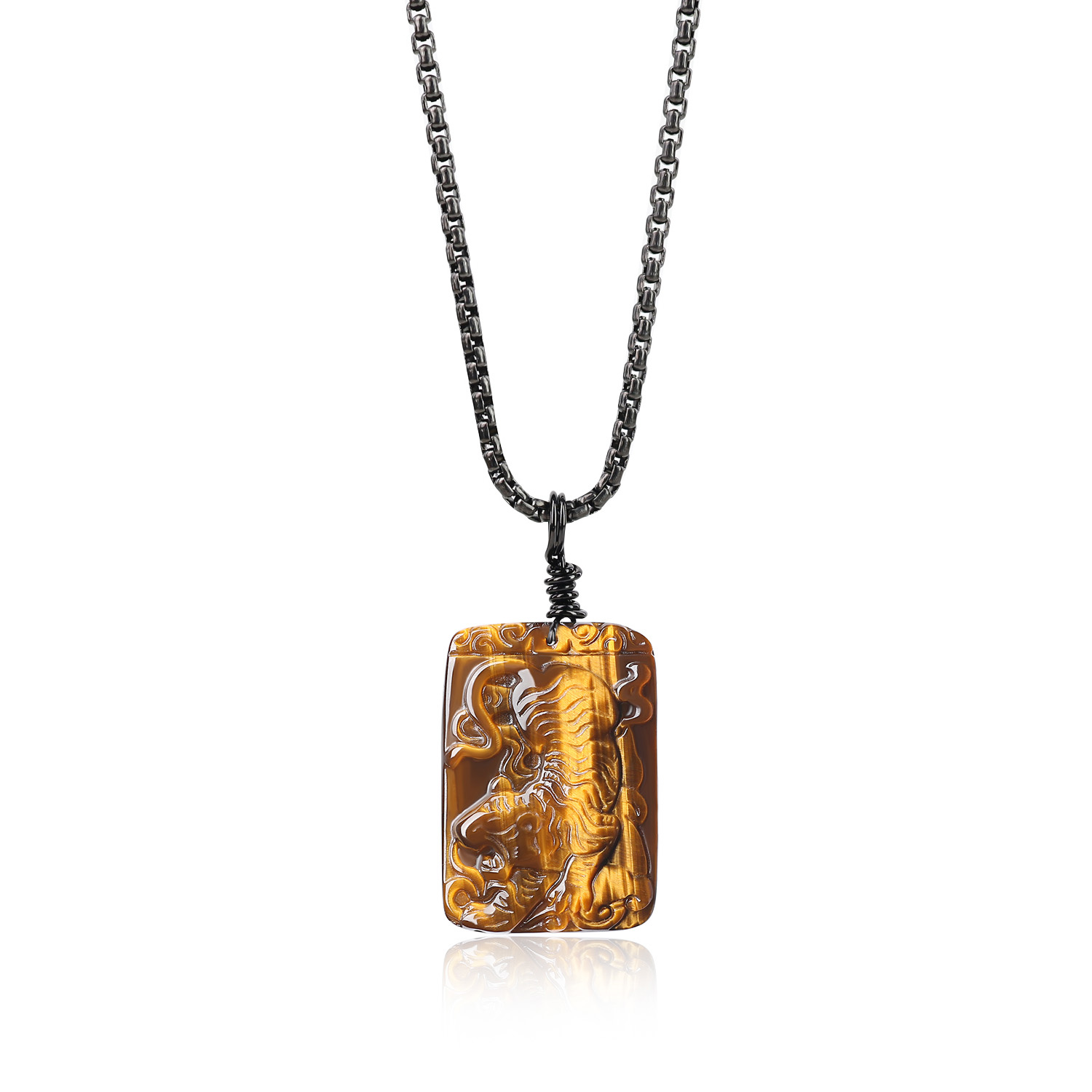 tiger pendant necklace