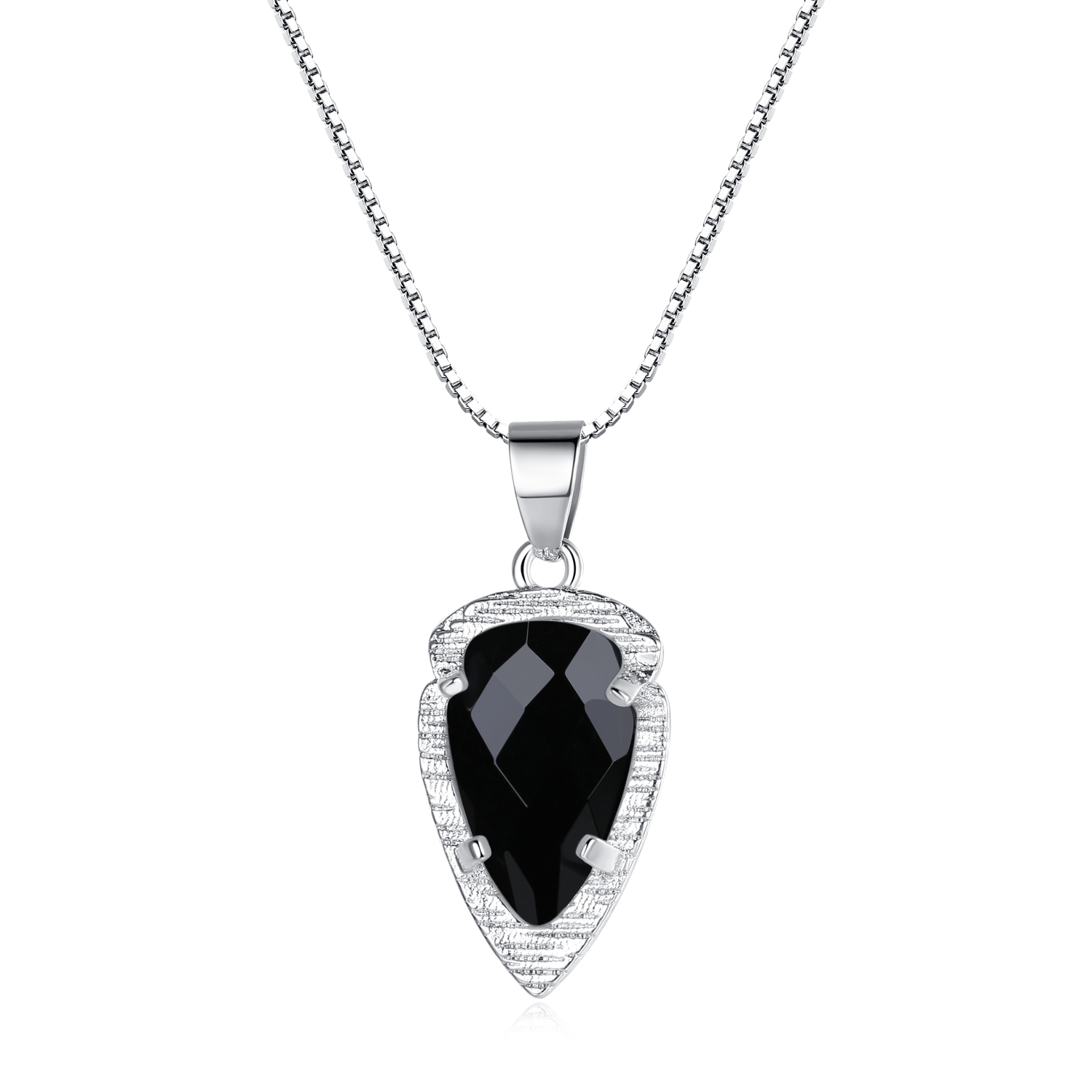 onyx stone necklace