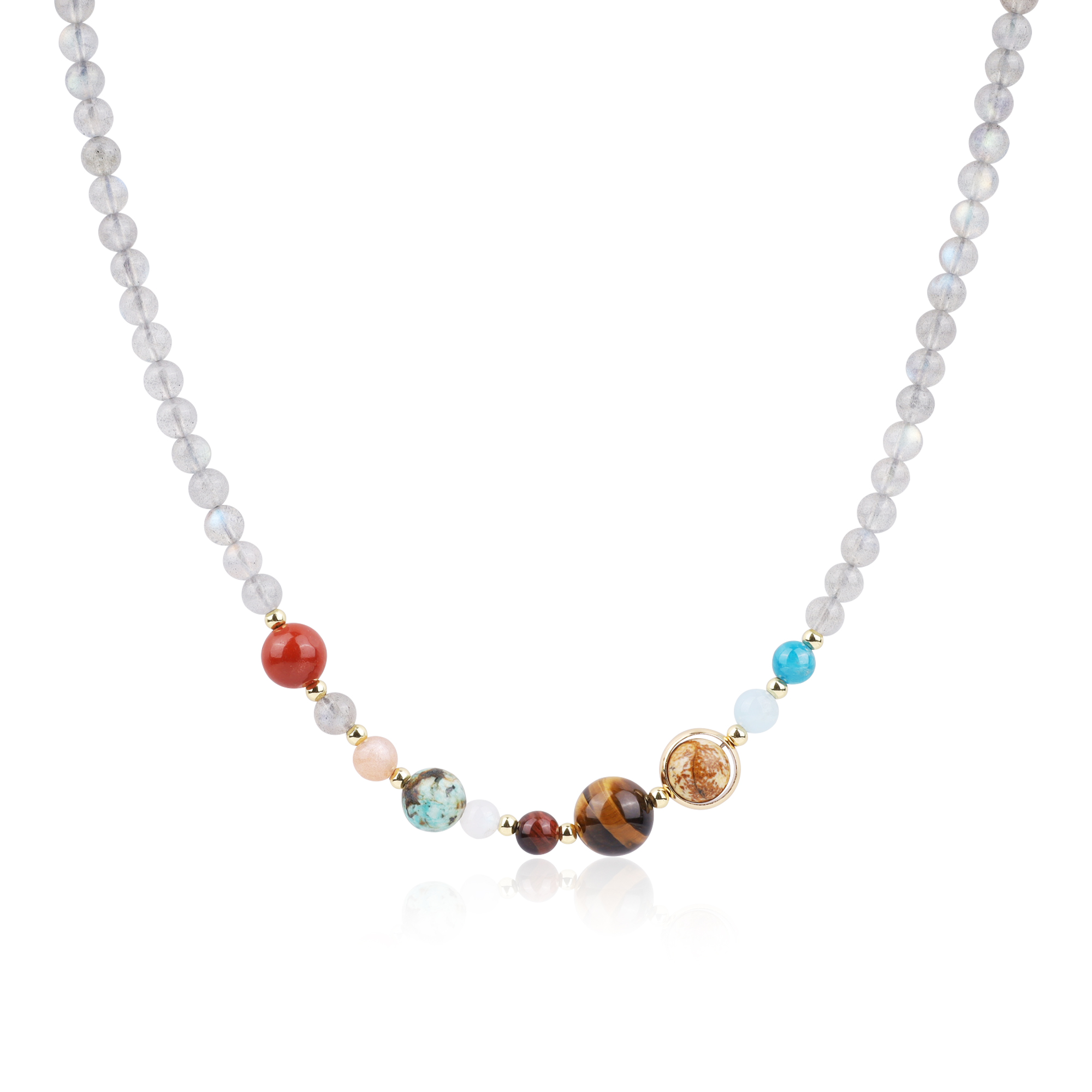 3D Planet Earth Solar System Necklace – The Wistful Woods