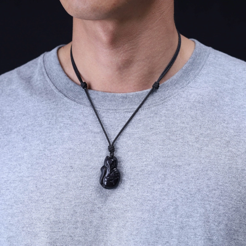 COAI Collana Unisex Con Pendente Piuma In