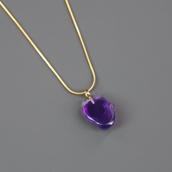 Collana con Ciondolo Volpe in Ametista - COAI Jewelry