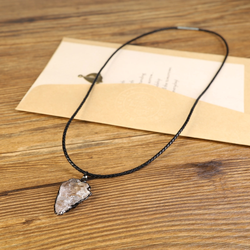 Pendentif Agate Arbre en flèche - Pierre Agate bijoux pierres