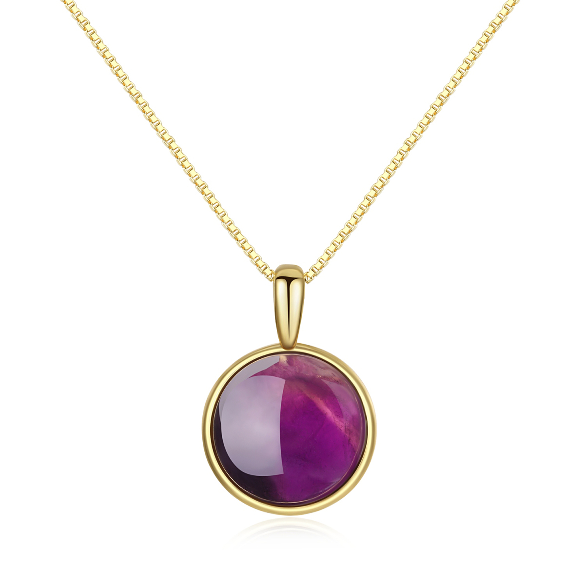 Collier Cœur Géométrique Onyx COAI - Pendentif Unisexe En Acier Inoxydable Or/argent