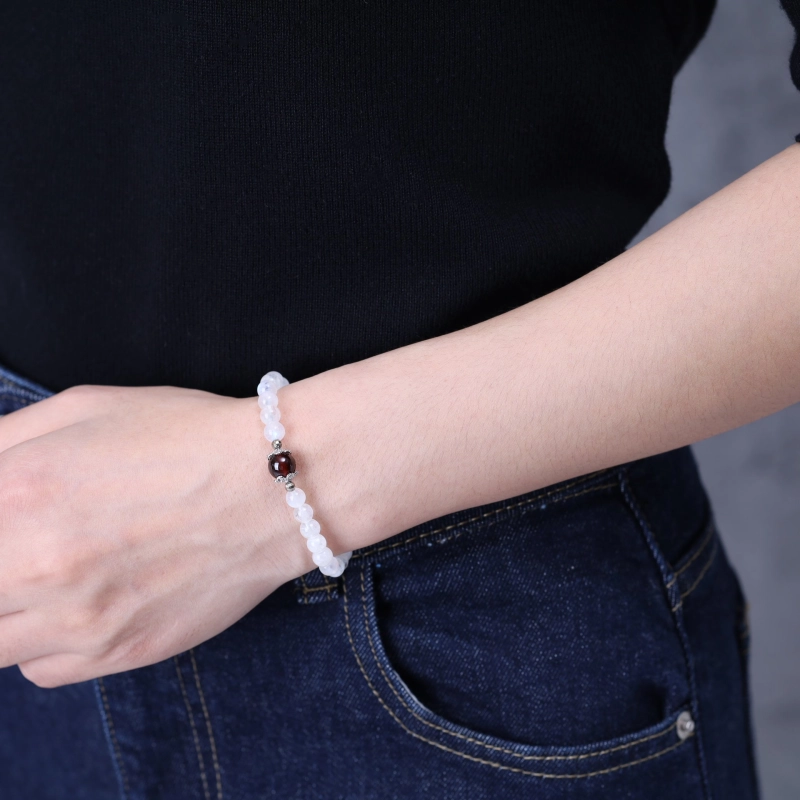 Pulsera Piedra Luna - Despierta Tu Intuición Y Espiritualidad