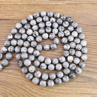 perles en jaspe carte