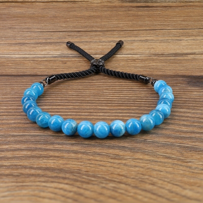 bracelet réglable en apatite