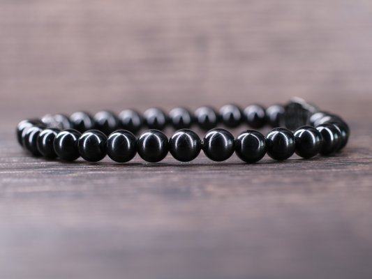 pulsera de turmalina negra