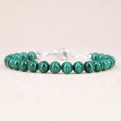 bracciale slider in malachite