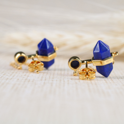 ラピスラズリピアス