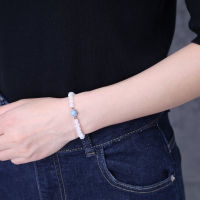 kristall Mondstein armband