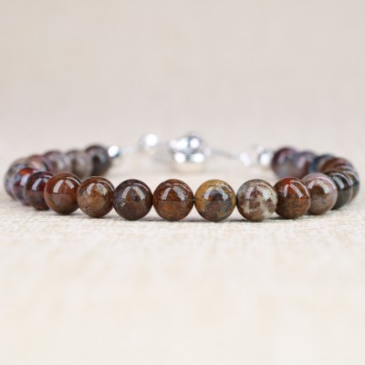 Pietersite slider bracelet