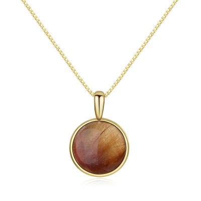 Red Rutilated Quartz pendant