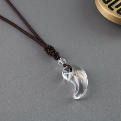 pendentif oiseau vermillon