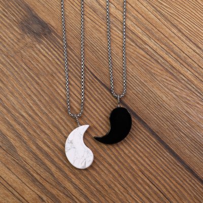 taichi necklace for couples