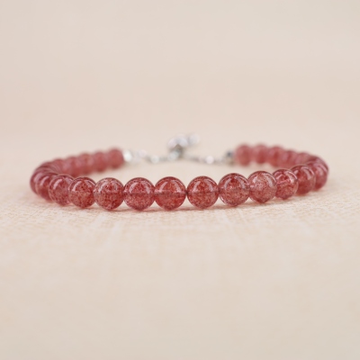 Strawberry Quartz bracelet