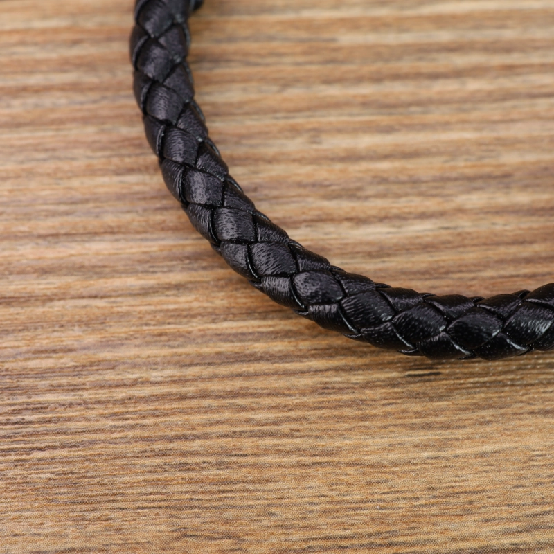 COAI-アクアマリン-本革-レザー-開運お守りブレスレット-バングル-メンズ