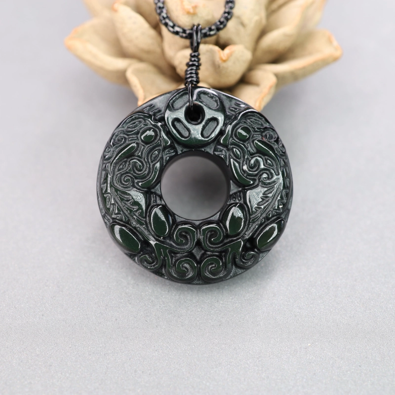 COAI-オブシディアン-貔貅-魔除け-金銭運アップお守り-パワーストーン