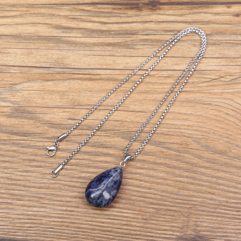 【LB掲載】PDPAOLA◆ソーダライト DROPネックレスチャーム単品◆ 1a5770adf2e337ad86f9b5b17e8621