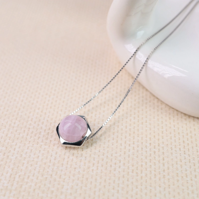 ラスト1点クンツァイト運気アップネックレス ラスト1点クンツァイト運気アップネックレス