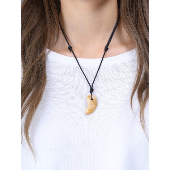 COAI-フォシルコーラル-勾玉-ヒーリングお守り-パワーストーン