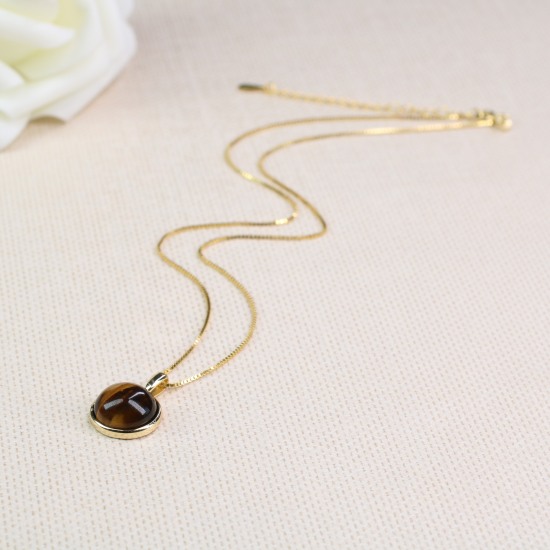 ゴツイ！重い！ Silver925 タイガーアイ ペンダント 金運仕事運UP オニキス わしづかみ大開運タイガーアイブレス 虎眼石 黄水晶