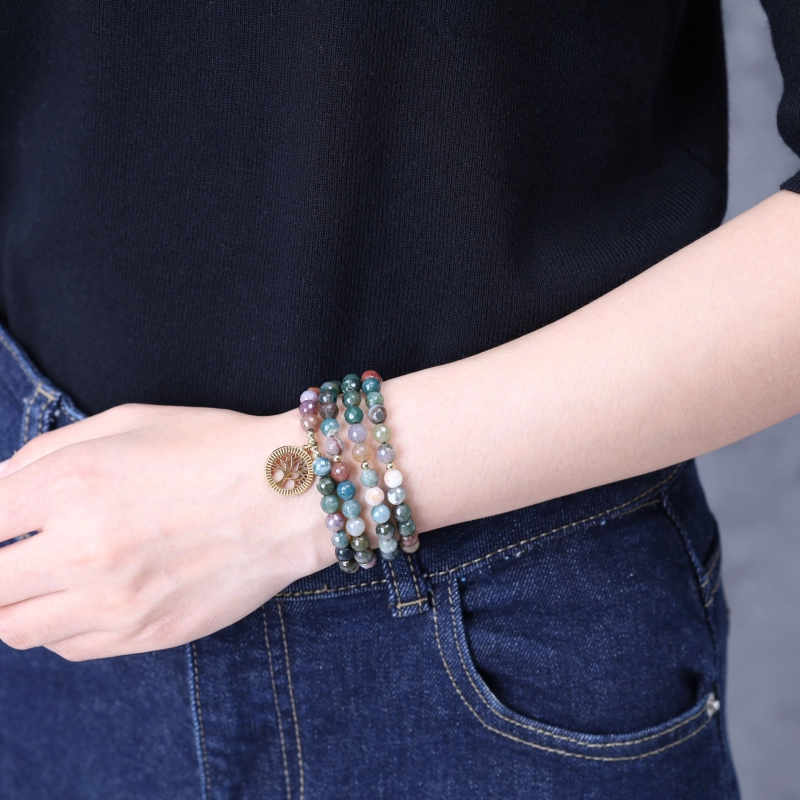 お守りパワーストーン マーカサイト&セレナイト 生命の木 集中力と癒し マーカサイト&セレナイト 生命の木 天然石 パワーストーン 集中力＊癒し